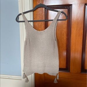 Knitted Hollister top! Fun and beachy!